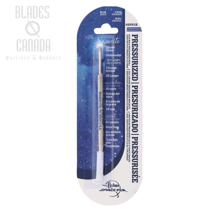 Fisher Space Pen Refill, Bold Ink Blue, FPPR1B